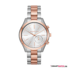 Michael Kors Access Hybrid Smartwatch Slim Runway, Gliederarmband - Silber/Rosegold