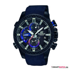 Casio Bluetooth EQB-800 Scuderia Edition TR, Textil - Blau
