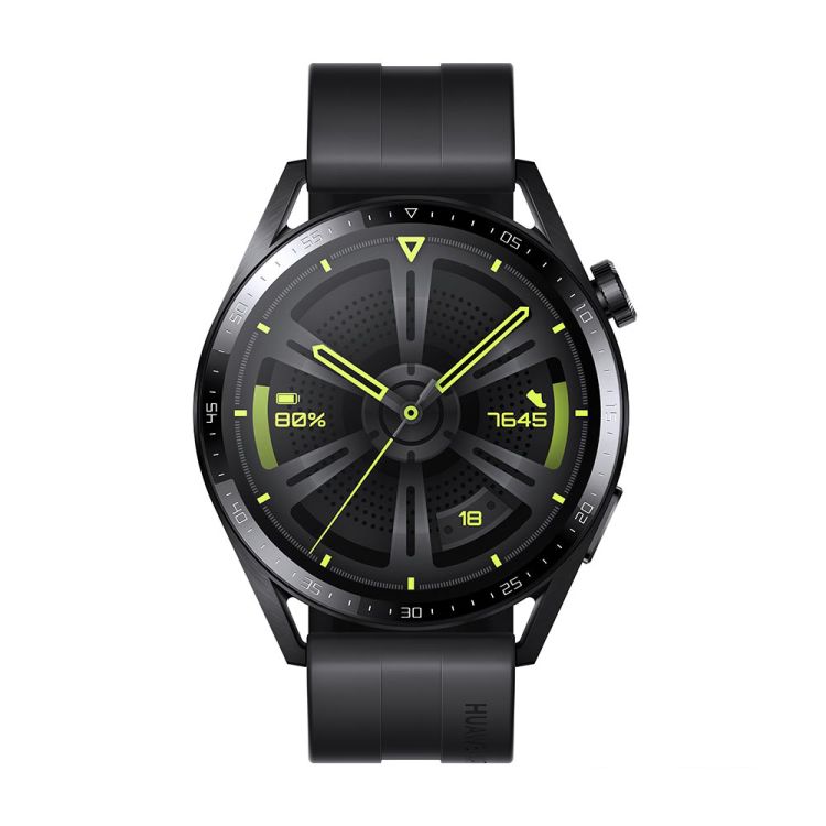 Huawei Watch Gt3 46Mm Schwarz Silikonband