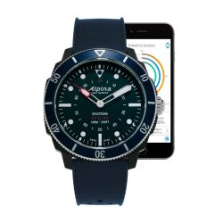 Alpina Seastrong Horological Smartwatch Blau