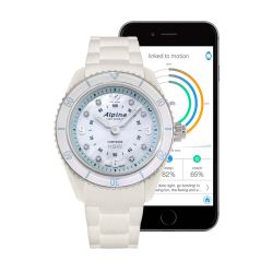 Alpina Comteß Horological Smartwatch Weiß Silber