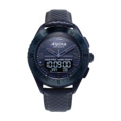 Alpina Alpiner X Smartwatch Space Edition Lederband Blau