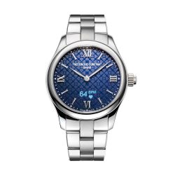Frederiqü Constant Smartwatch Vitality Silber Blau