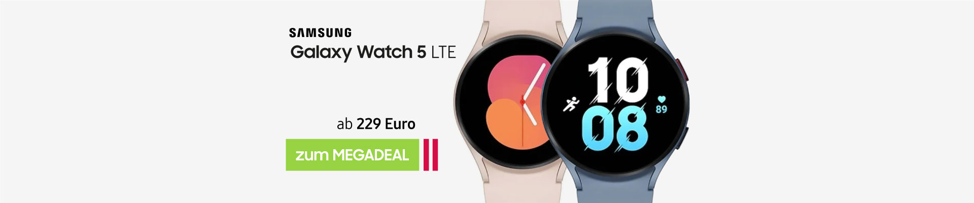 Samsung Galaxy Watch 5 LTE ab 229 Euro hier kaufen