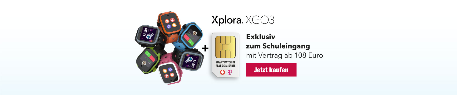 Xplora XGO3 mit Vertrag ab 108 Euro kaufen