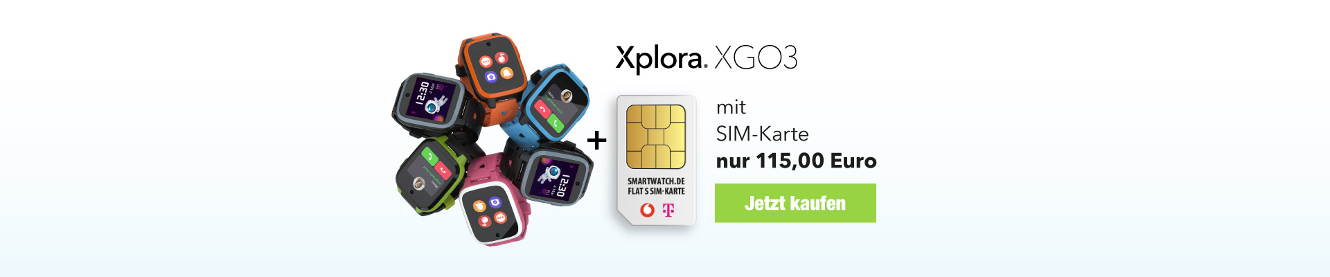 Xplora XGO3 mit Vertrag für 155 Euro kaufen