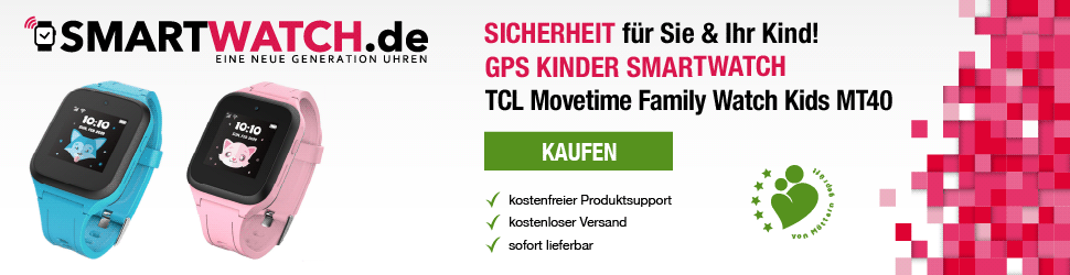 Smartwatch.de Banner TCL Movetime Family Watch Kids MT40