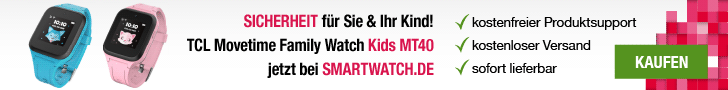 Smartwatch.de Banner TCL Movetime Family Watch Kids MT40