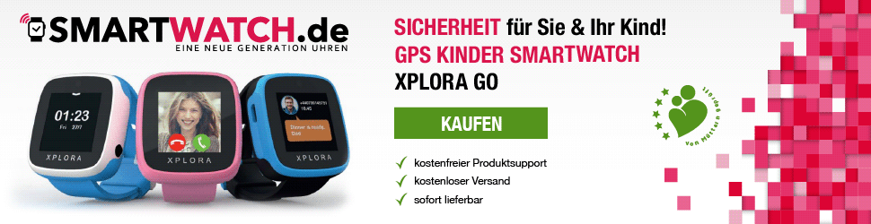 Smartwatch.de Banner Xplora GO