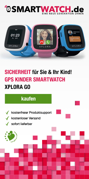 Smartwatch.de Banner Xplora GO