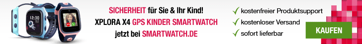 Smartwatch.de Banner Xplora X4