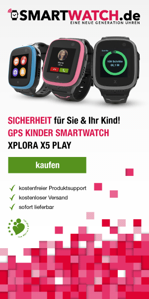 Smartwatch.de Banner Xplora X5 Play