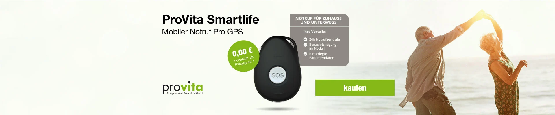 provita mobiler Notruf Pro GPS hier kaufen
