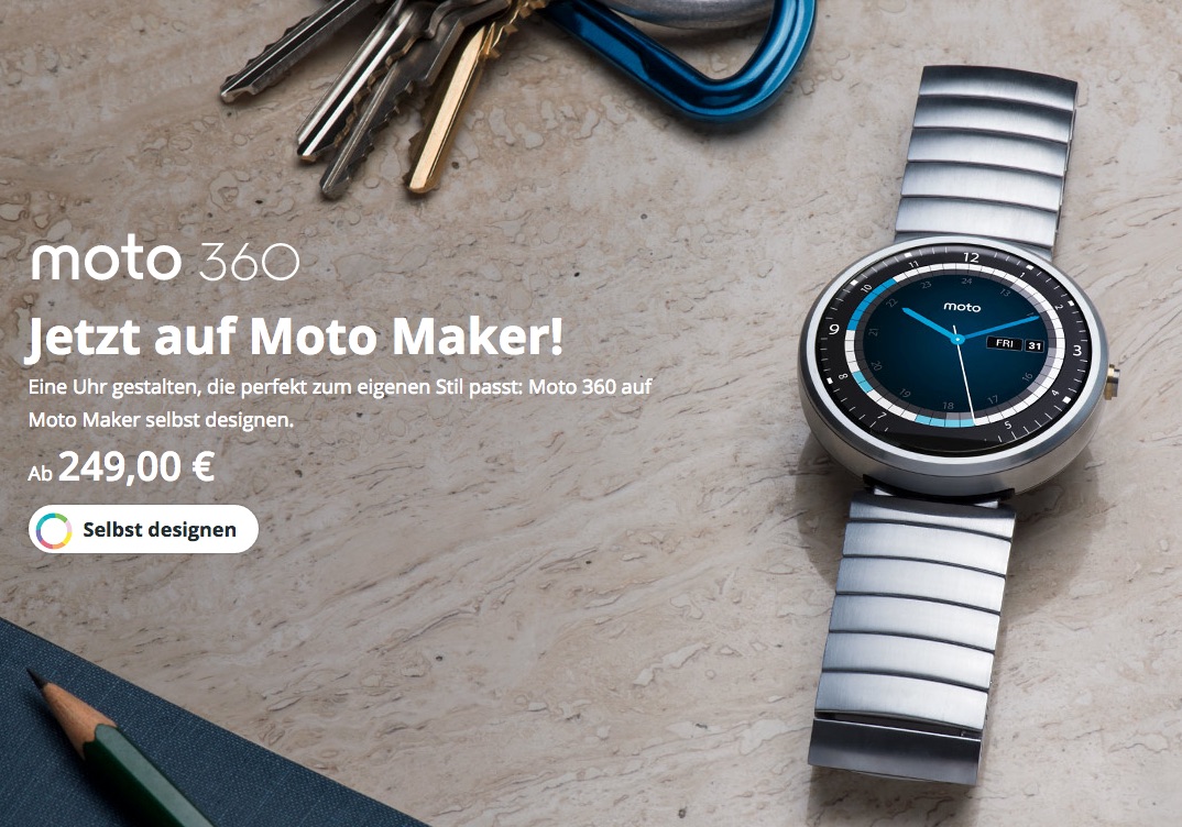 Moto 360 Moto Maker