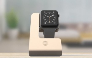 Moduul zeigt schickes Ladedock für die Apple Watch und Pebble Time