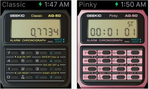 Geek Watch bringt den klassischen Casio-Taschenrechner auf die Apple Watch