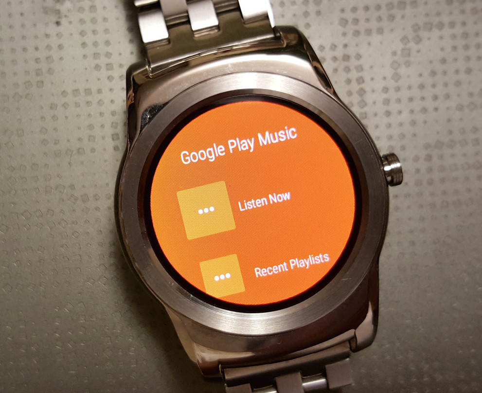 smartwatch google music