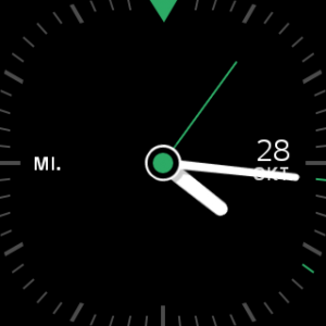 smartwatch 3 - ziffernblatt - analog