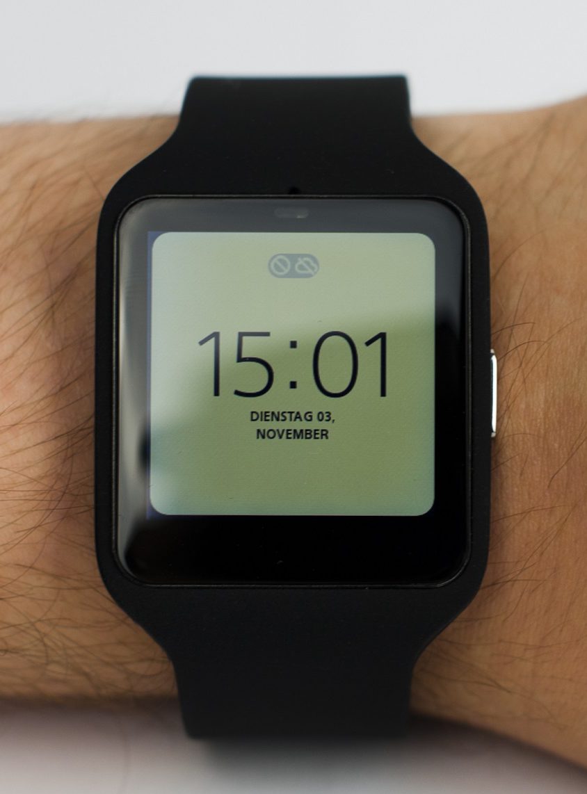 sony smartwatch 3 arm