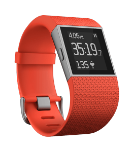 fitbit surge orange