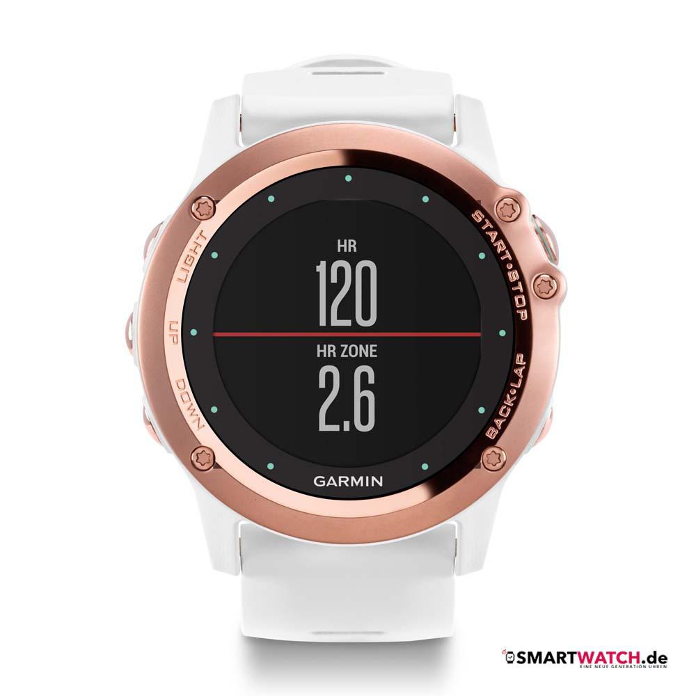 Garmin Fenix 3 Saphire - Rosegold/Weiß