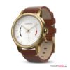 Premium,Leder - Braun/Gold