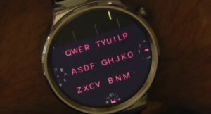 Snapkeys stellt runde Tastatur für runde Android Wear-Smartwatches vor