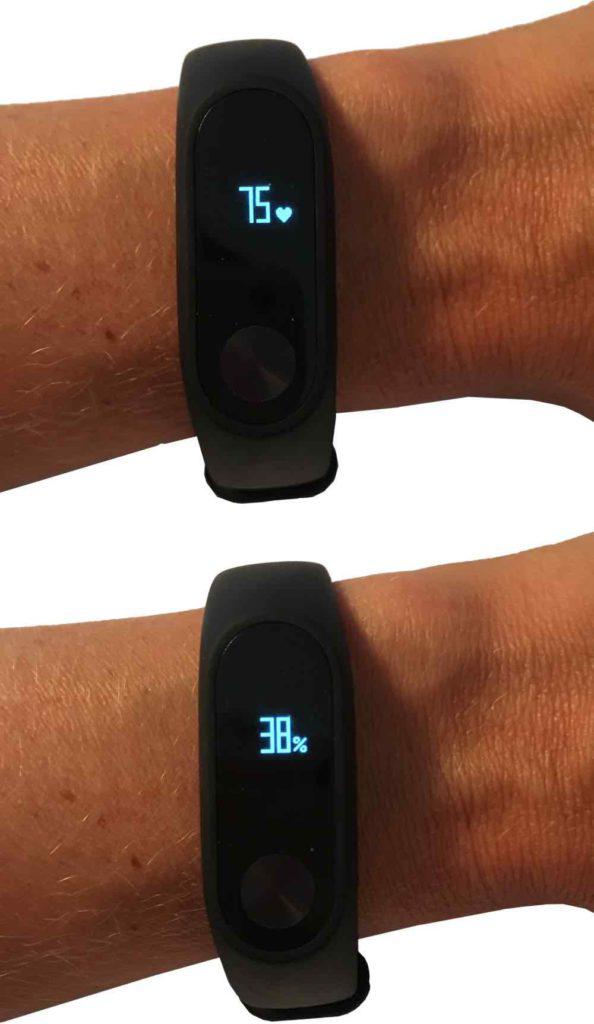 Xiaomi Mi Band 2 am Arm