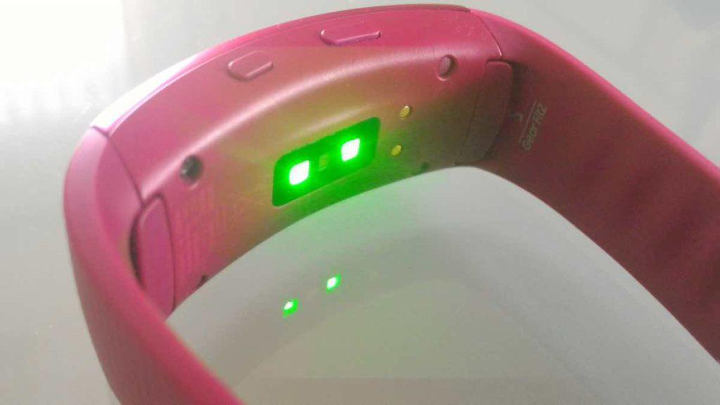 Samsung Gear Fit 2 Pulsmesser