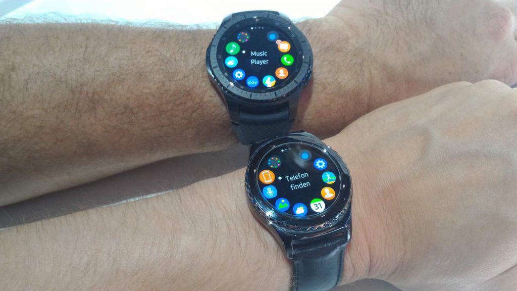 Samsung Gear S3 und S2 im Vergleich Samsung Gear S3 und S2 im Vergleich
