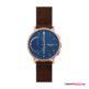 Leder - Braun/Rosegold Leder - Braun/Rosegold