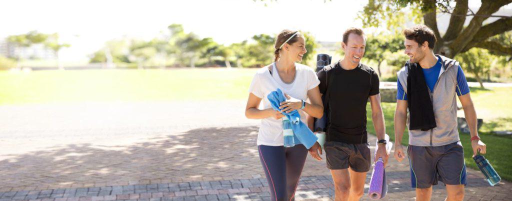 TomTom Touch Lifestyle Azurblau und Coral Fitnesstraining