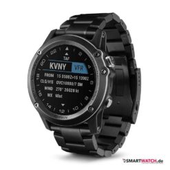 Garmin D2 Bravo Titan, Gliederarmband - Grau