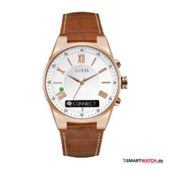 Guess Connect - Leder Braun/Rosegold