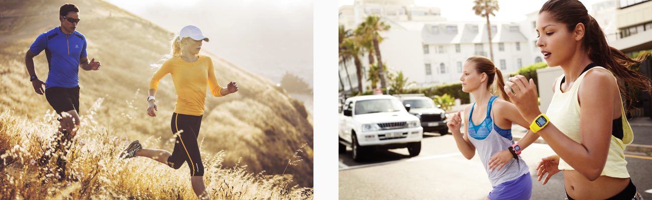 Polar Lifestyle Run Fitnessuhr Polar M400 Laufen Offroad und in der Stadt