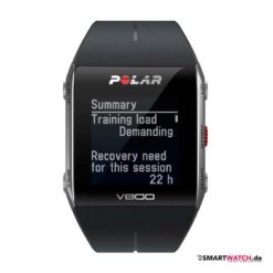 Polar V800 Schwarz/Silber HR