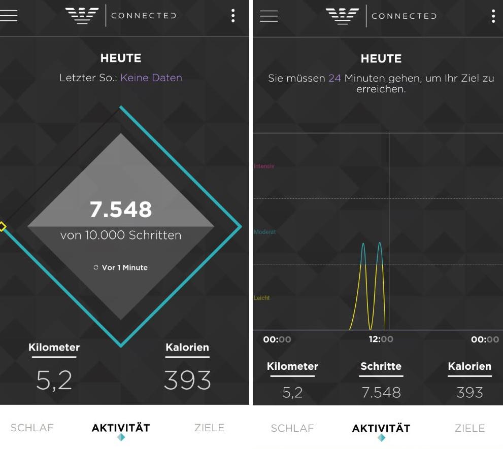 Emporio Armani Connected App Fitness