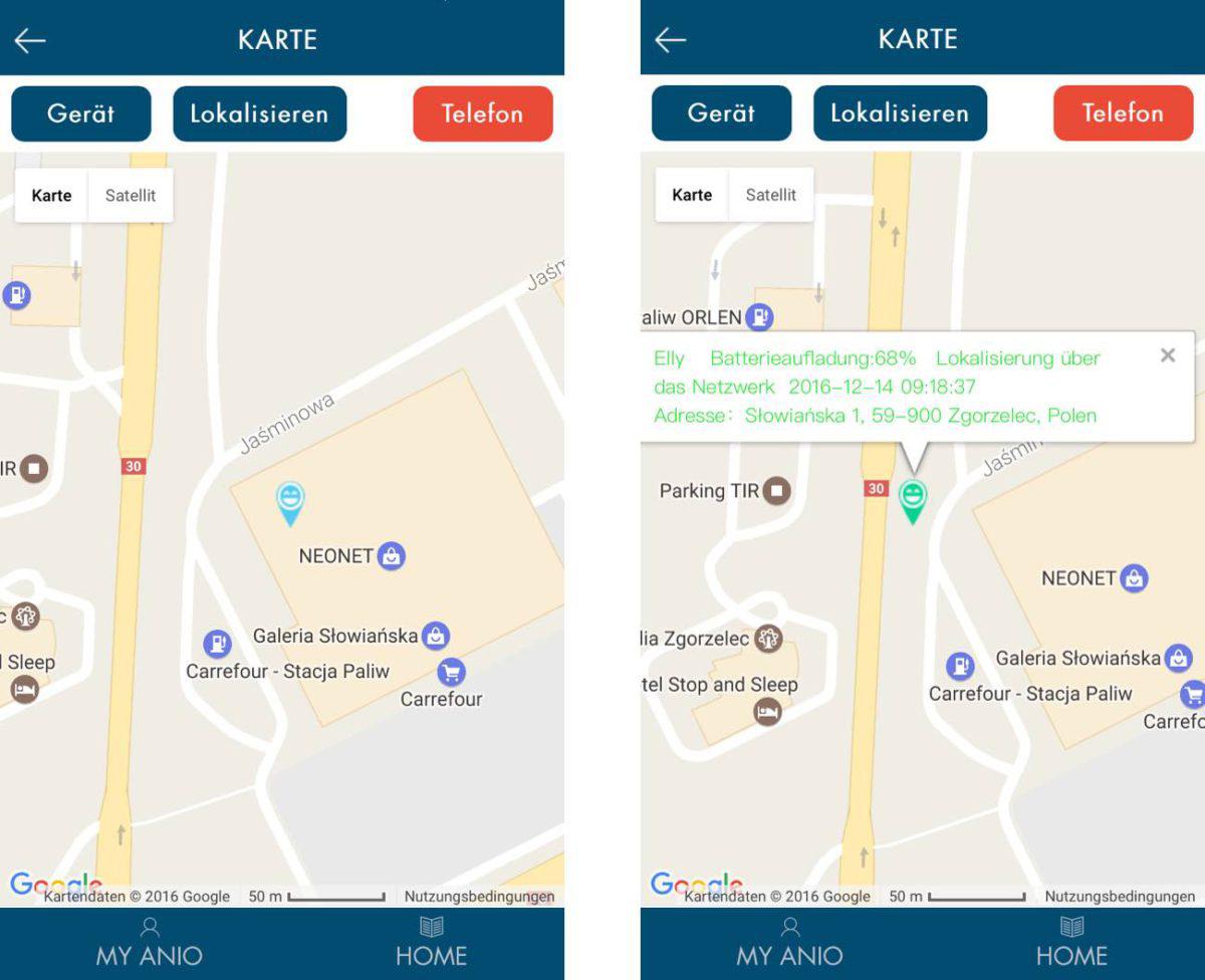Anio Two App Lokalisierung Anio Two App Lokalisierung