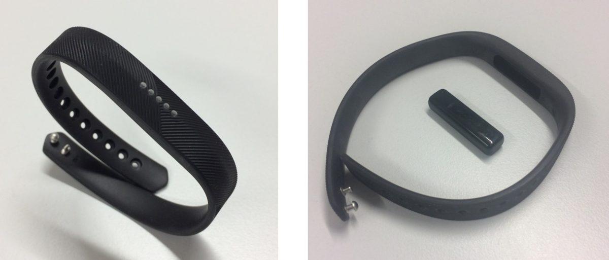 Fitbit Flex 2 Front und seitlich