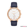 Metro,Leder - Blau/Rosegold