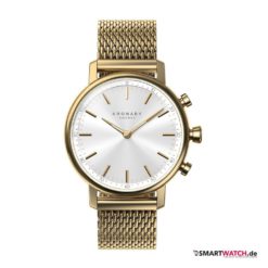 Kronaby Hybrid Smartwatch Carat, Milanaise - Gold
