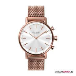 Kronaby Hybrid Smartwatch Carat, Milanaise - Rosegold