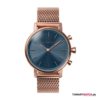 Milanaise - Rosegold/Blau - 38mm Milanaise - Rosegold/Blau - 38mm