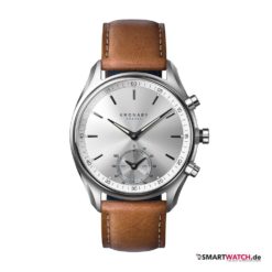 Kronaby Sekel, Leder - Braun/Silber - 43mm