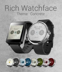 Rich Watchface TL Adroid Wear Rich Watchface TL Adroid Wear