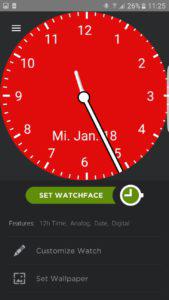 Screenshot Android Wear erstellen Screenshot Android Wear erstellen