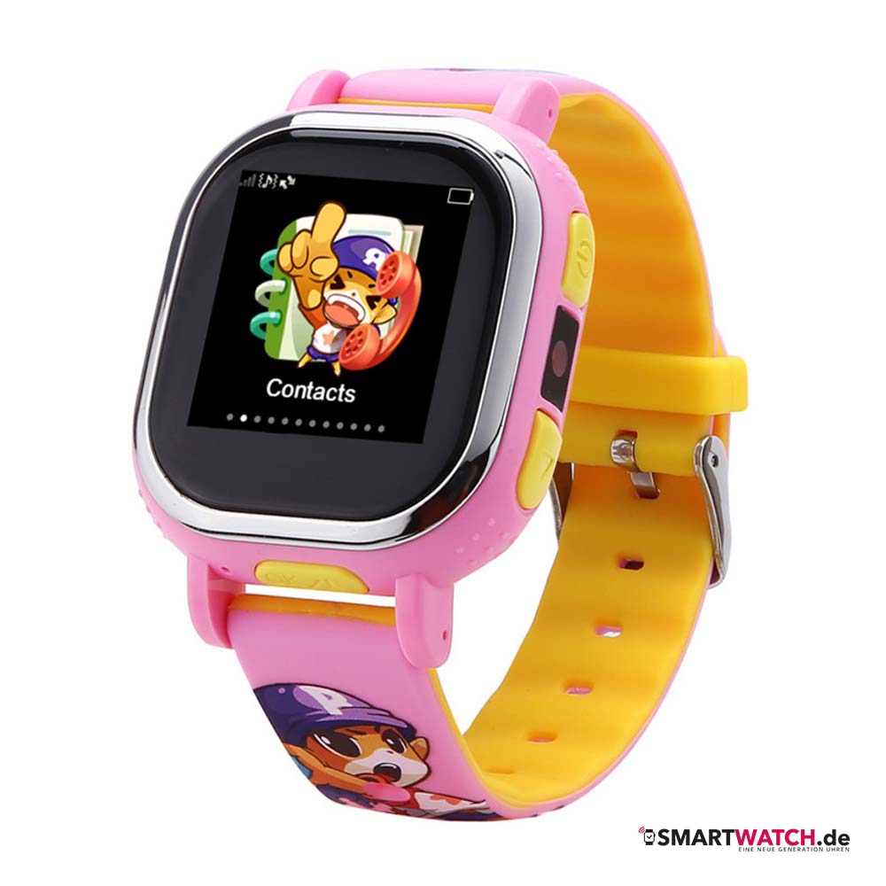 Tencent QQ Watch Touch - Pink/Gelb