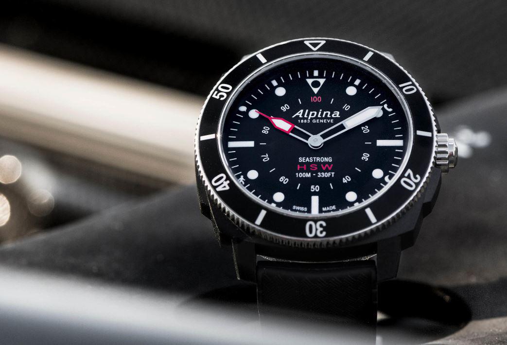 Alpina Seastrong Hybrid Smartwatch Nahansicht