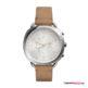 Leder - Braun/Silber Leder - Braun/Silber