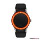 Leder – Schwarz/Orange/Silber Leder – Schwarz/Orange/Silber
